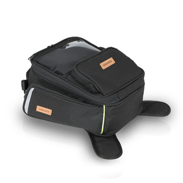 SideKick Magnetic 15Ltrs Tank Bag with Waterproof Rain Cover fits on All Motorcycles with a Metal Tank. (Magnets)